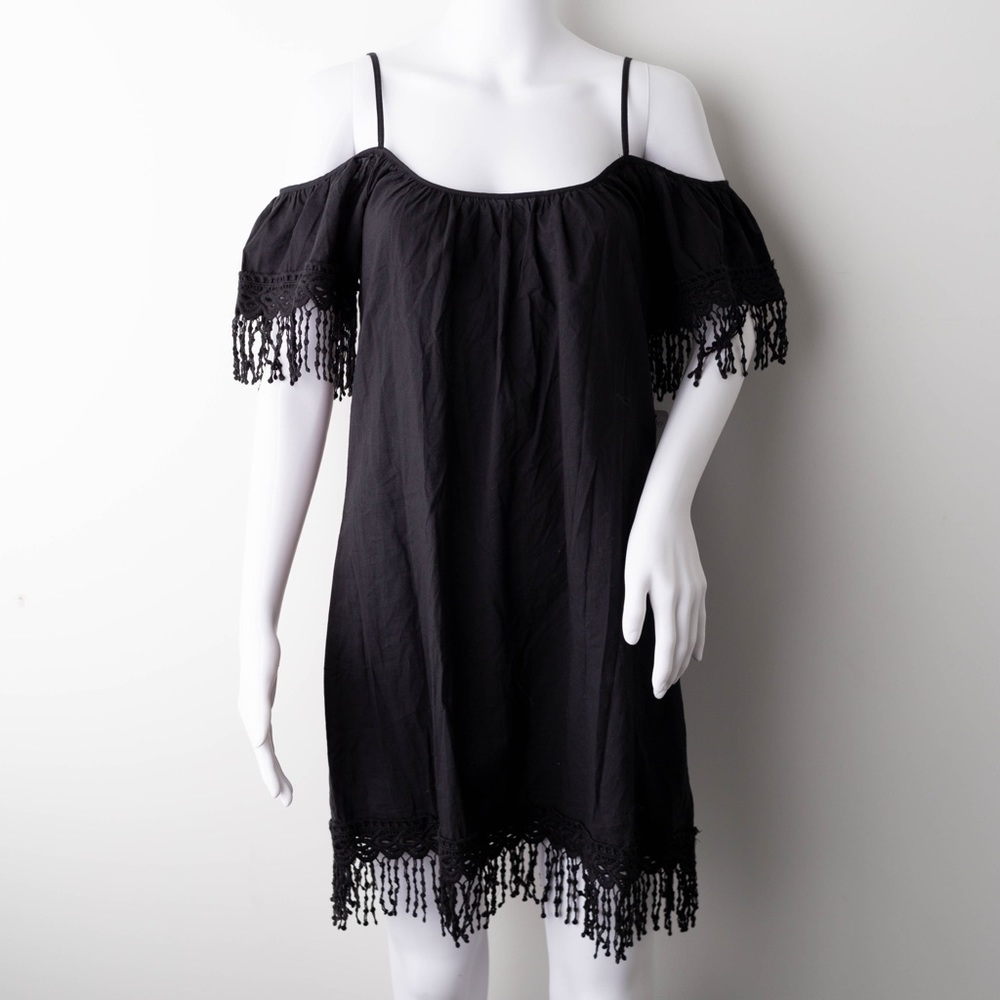 Laundry | Black Fringe Dress | Women’s | M